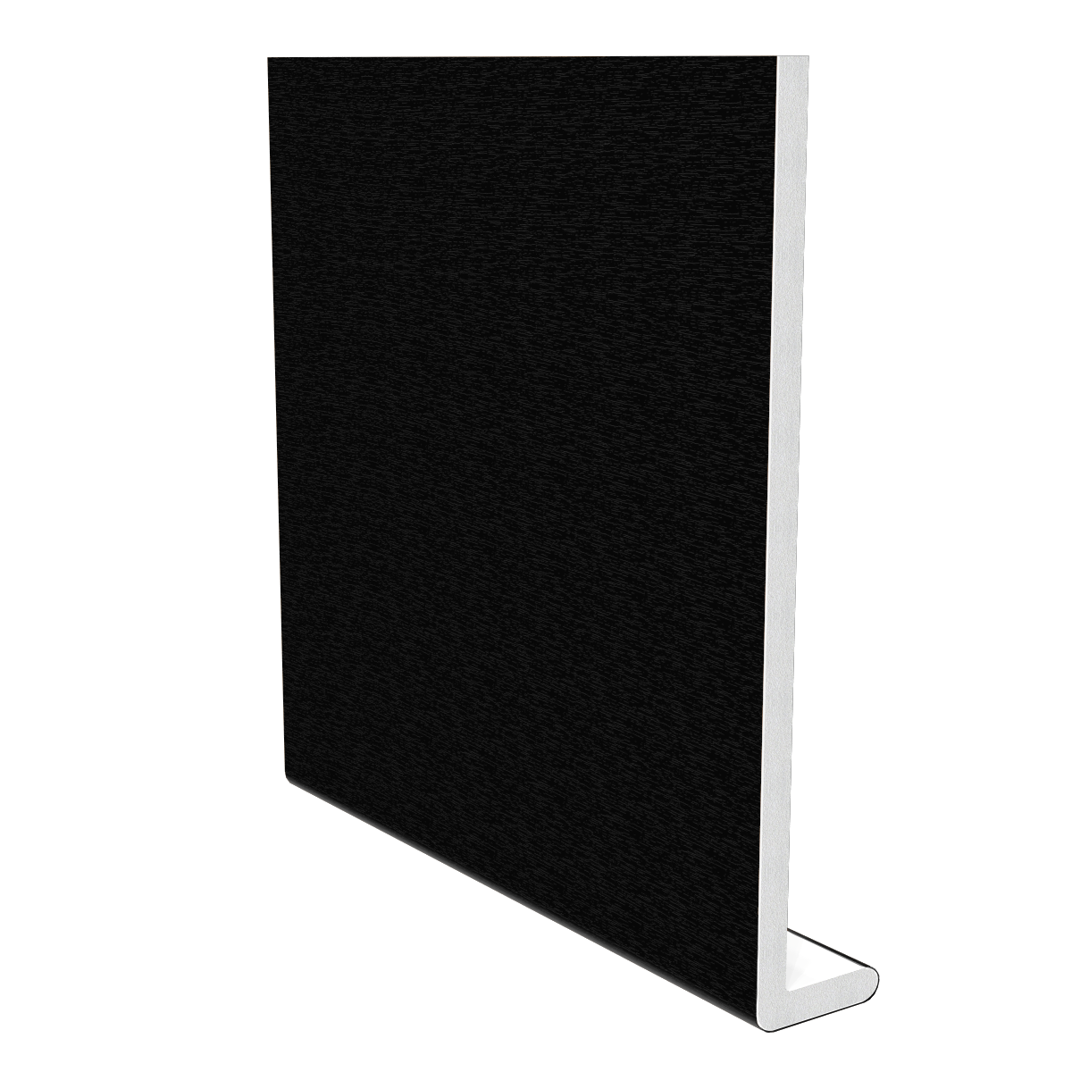 10mm Smooth Foil Black Cap Over Fascia